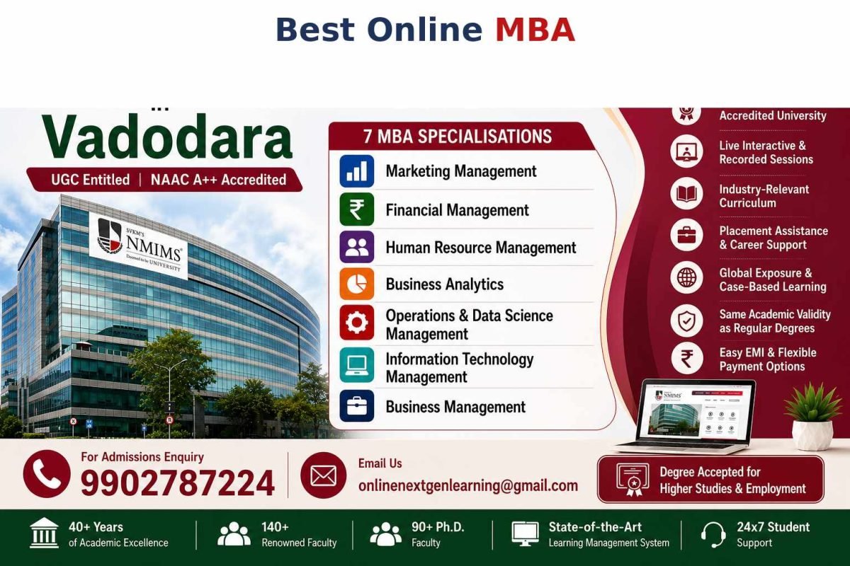Best Online MBA in VaranasI, Looking for a distance MBA, NMIMS Online MBA,  UGC Approved Online MBA, Affordable Online MBA